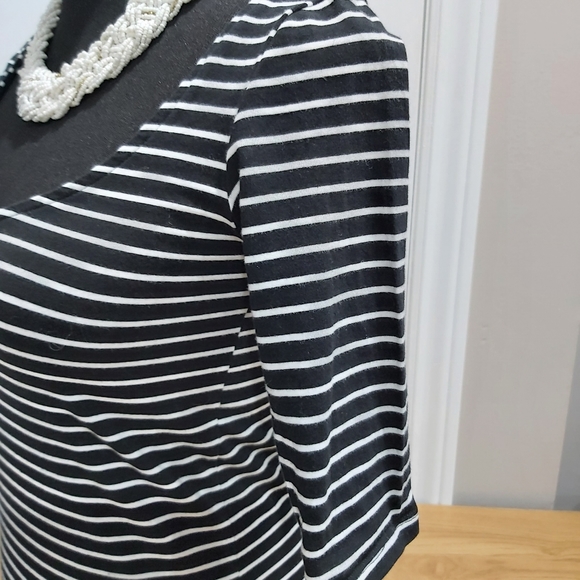 Garage stripe fitted top, size: medium-8/10 - Picture 3 of 9